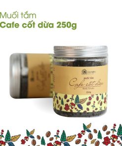 Muối tắm Cafe Cốt dừa 250g